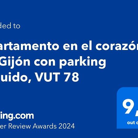 Apartamento en el corazón de Gijón con parking incluido, VUT 78 Exterior foto